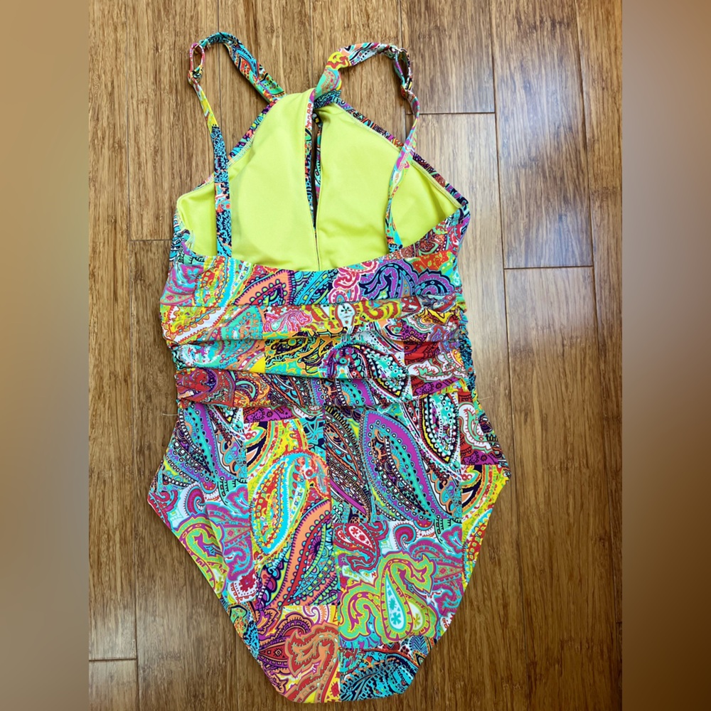 Bleu Rod Beattie One Piece Swimsuit Size 6. 1333 - Picture 4 of 8